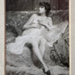 Antique Nude Postcards | Matted & Framed loo