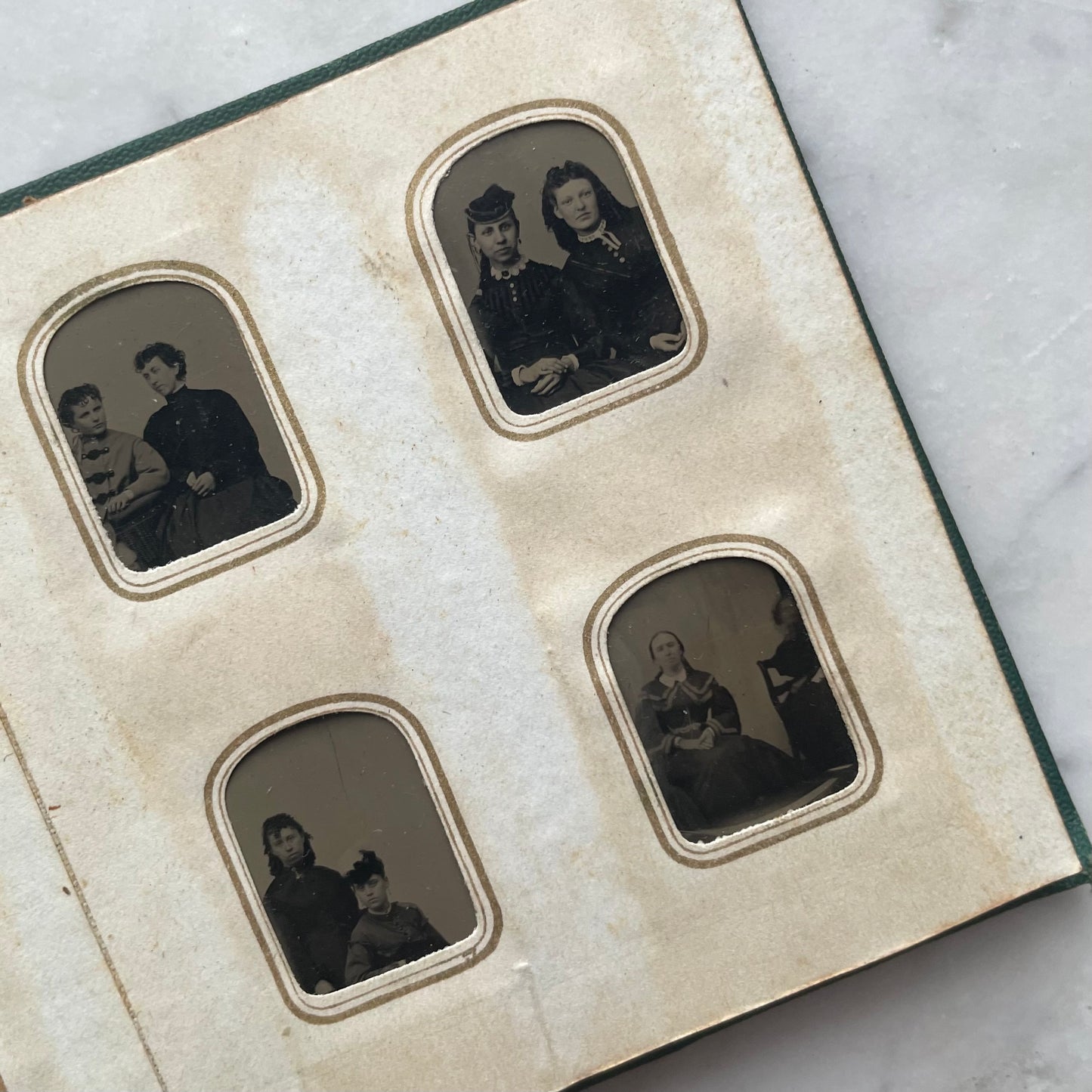 Antique Gem Tintype Album