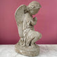 Antique Cemetery Praying Angel