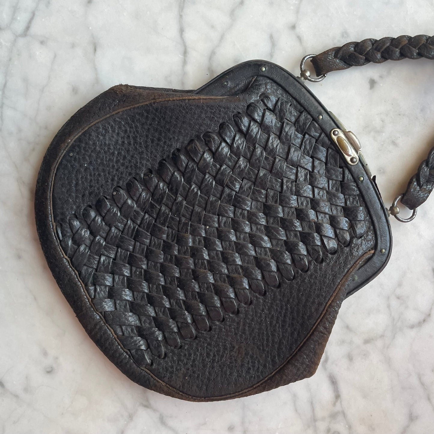 Antique Purse with Belt Chain