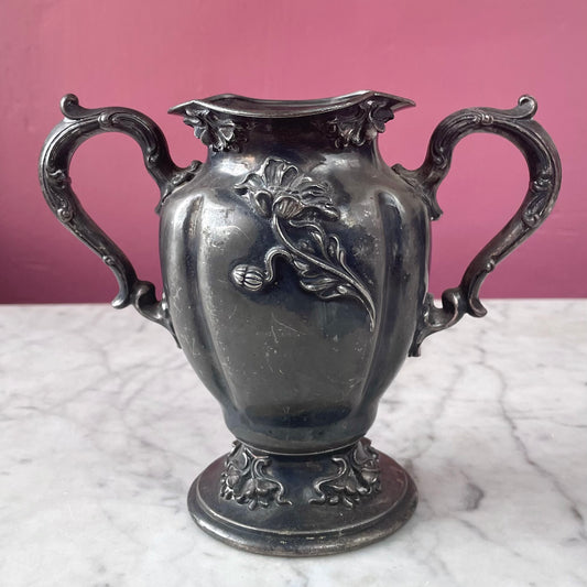 Art Nouveau Poppy Vase