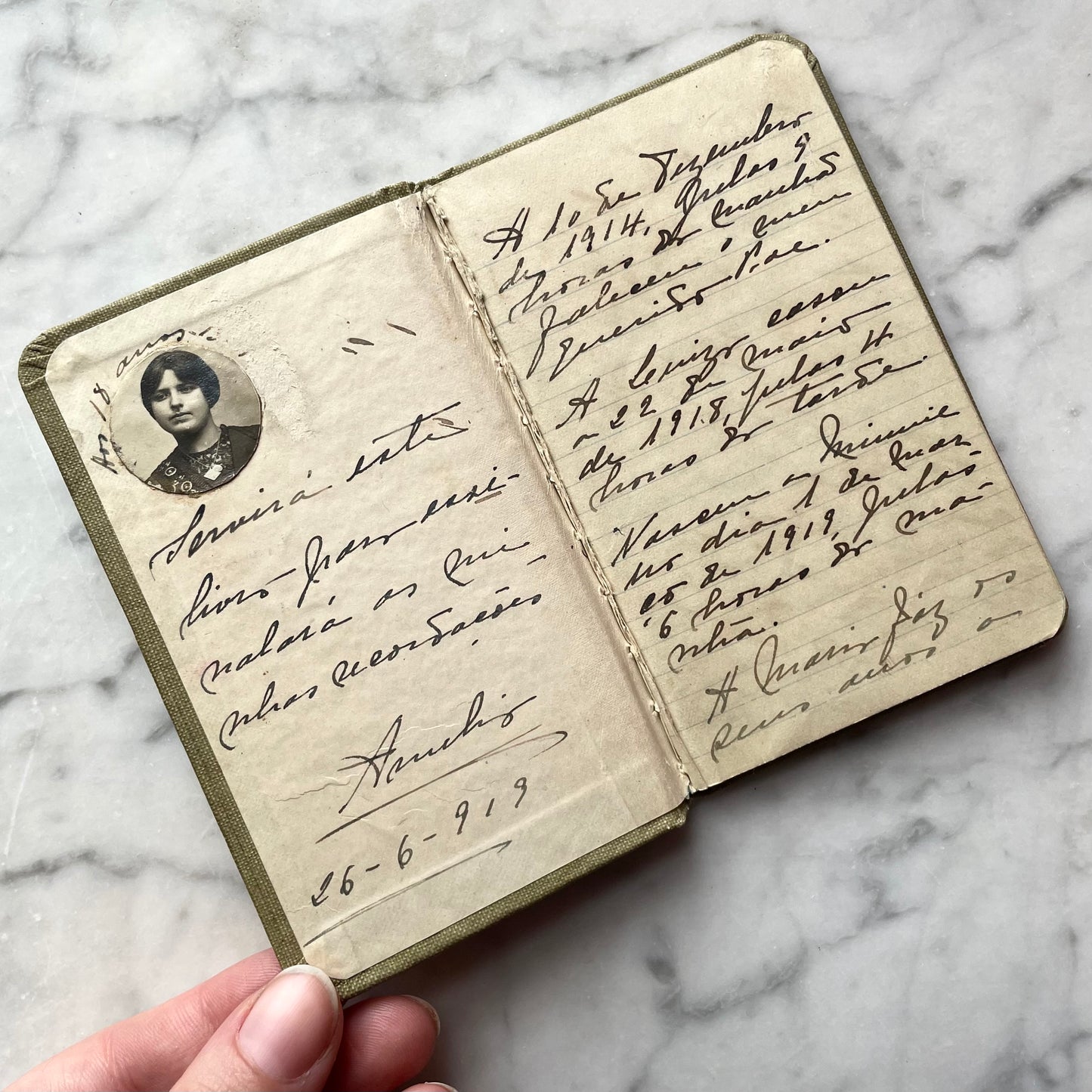 Antique Portuguese Souvenir Book