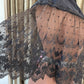 Victorian Black Lace Capelet