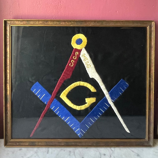 Antique Freemasonry Embroidery