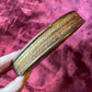 Antique Reverse Painted Glass Cachou Box