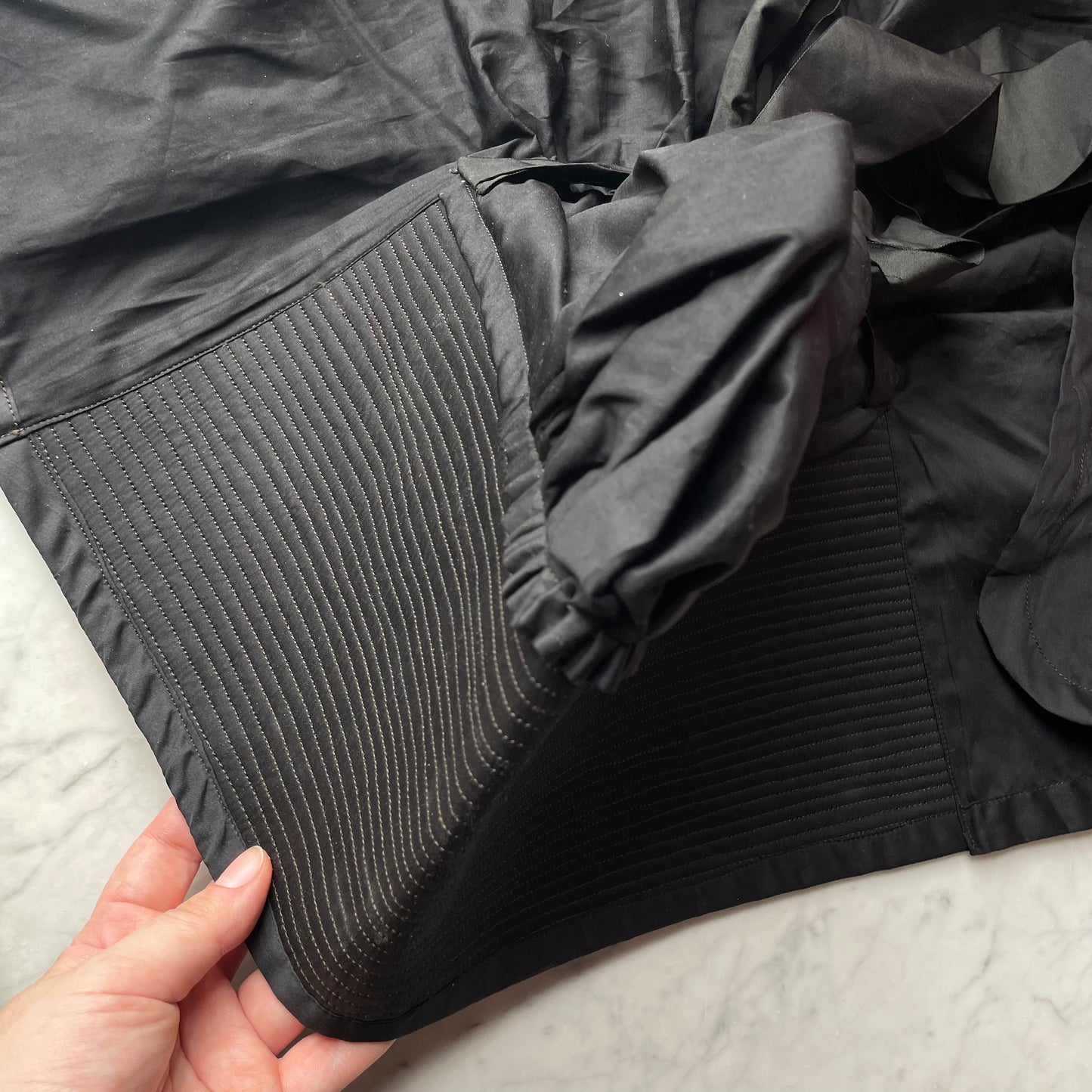 Antique Mourning Bonnet