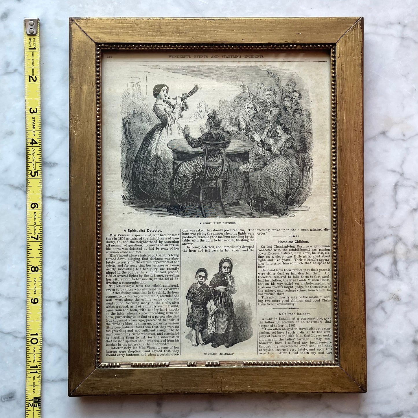 Victorian Spiritualism Cartoon | A Spiritualist Detected!
