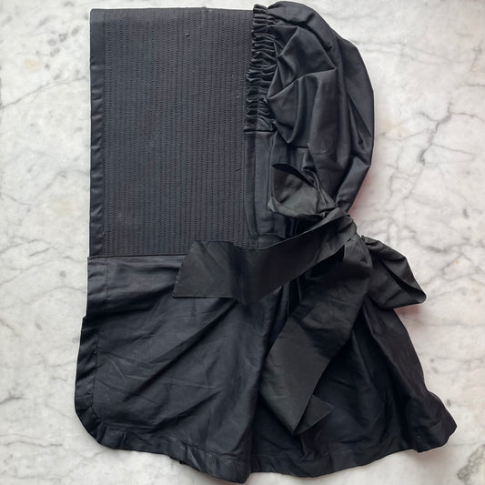 Antique Mourning Bonnet