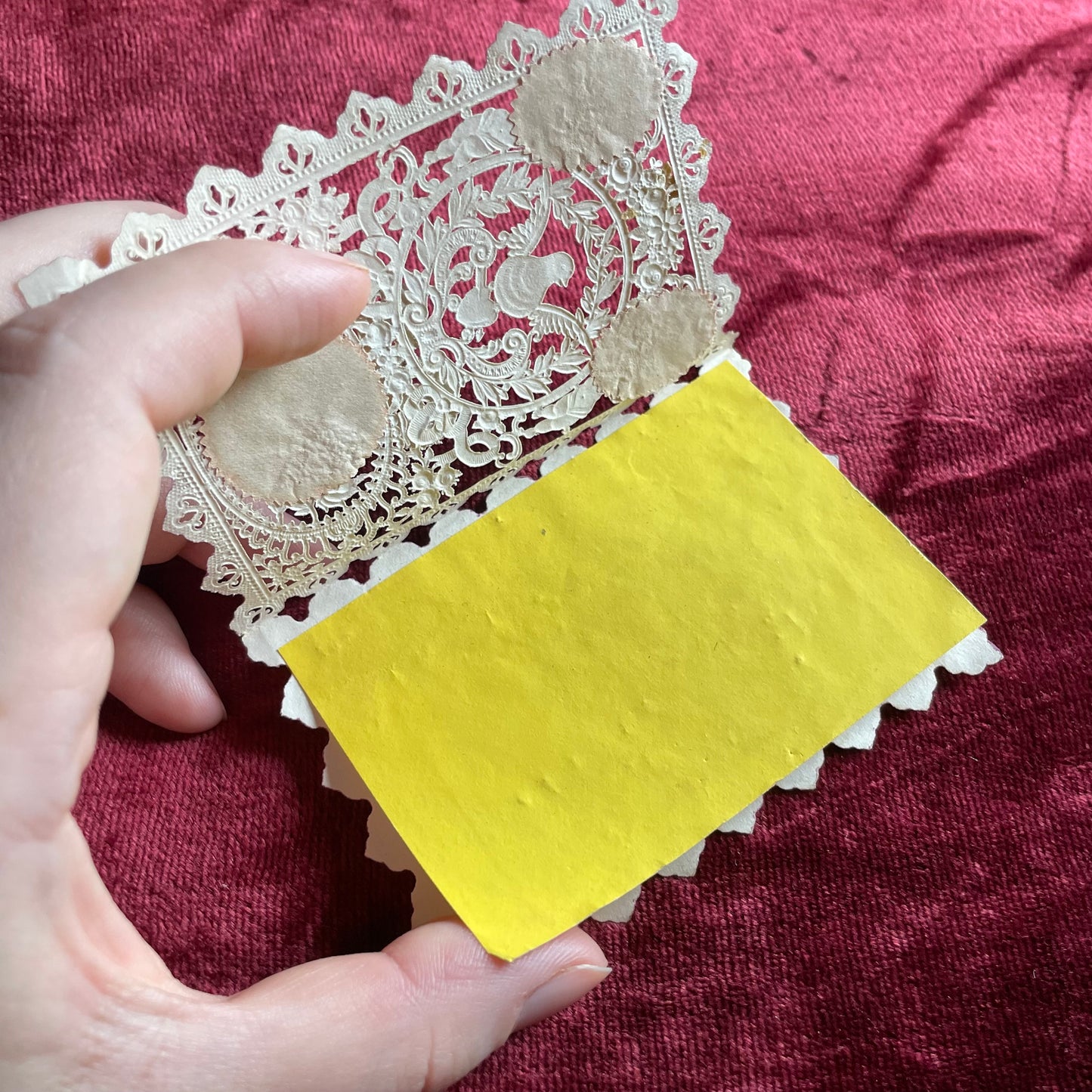 Victorian Lace Paper Valentine | George Whitney | 1870s