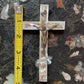 RESERVED Antique Mother of Pearl Crucifix