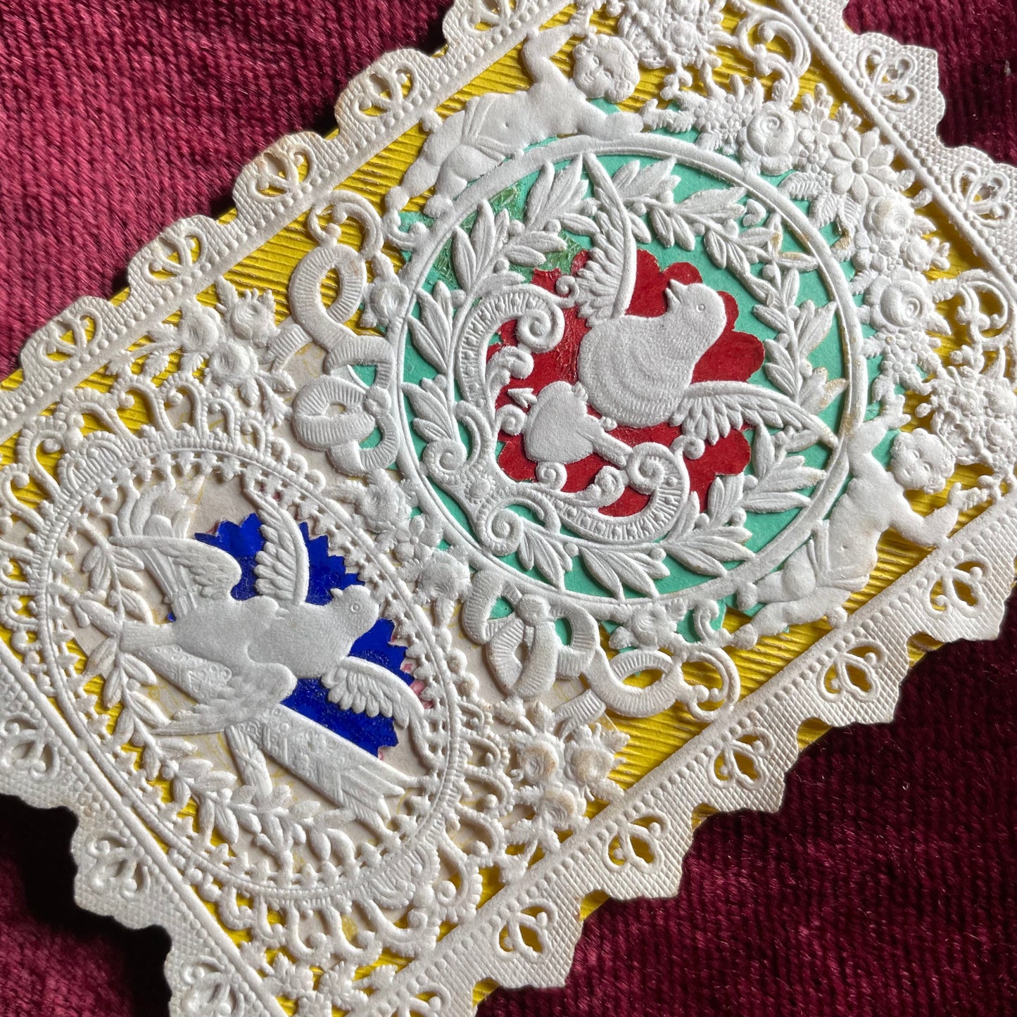 Victorian Lace Paper Valentine | George Whitney | 1870s