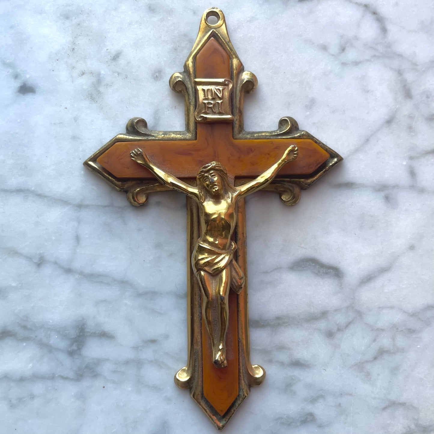 Vintage Bakelite Crucifix