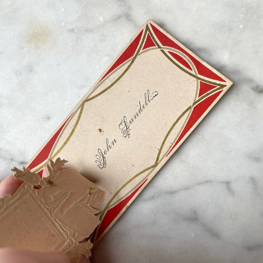 Mirror, Mirror | Victorian Calling Card