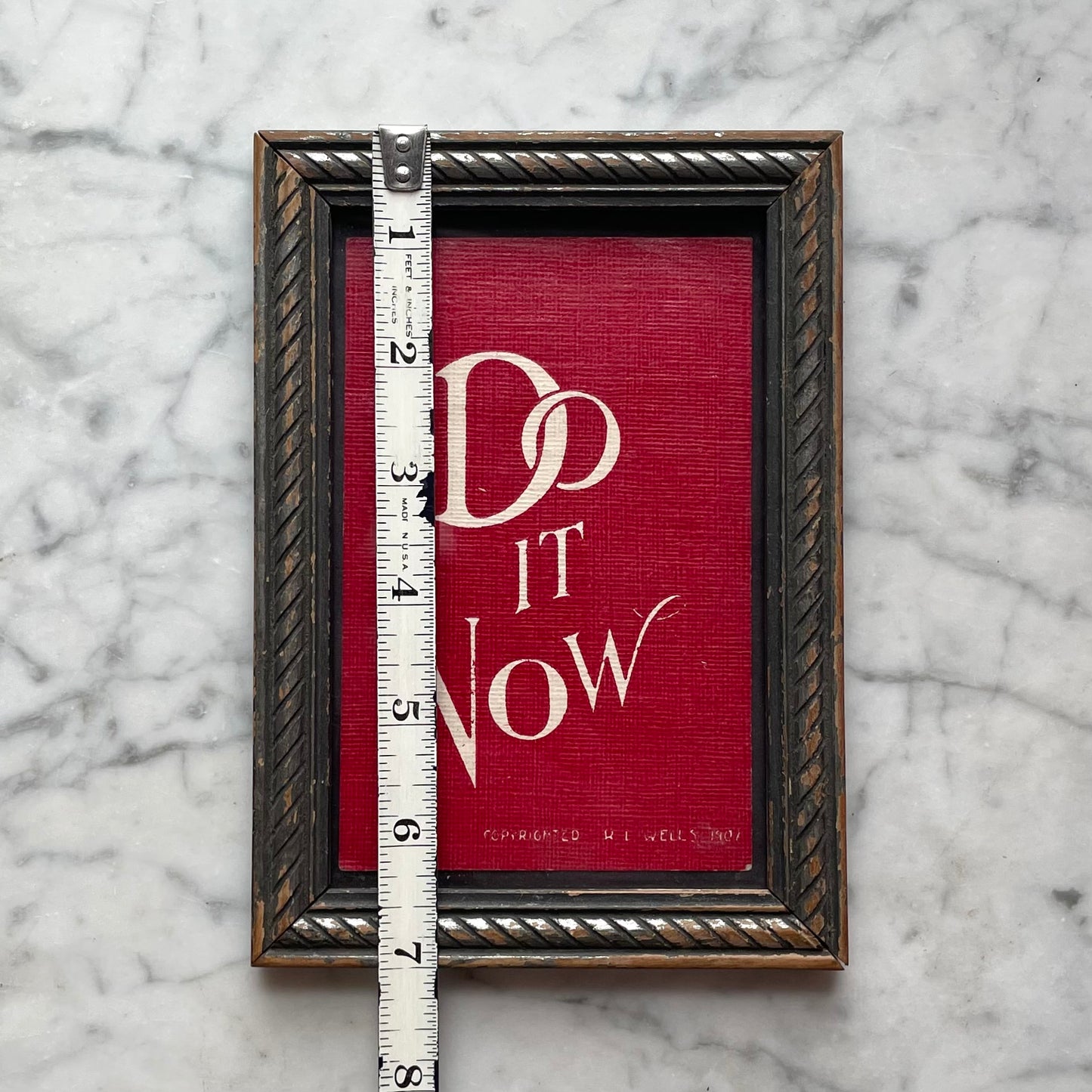 DO IT NOW | Framed Edwardian Postcard