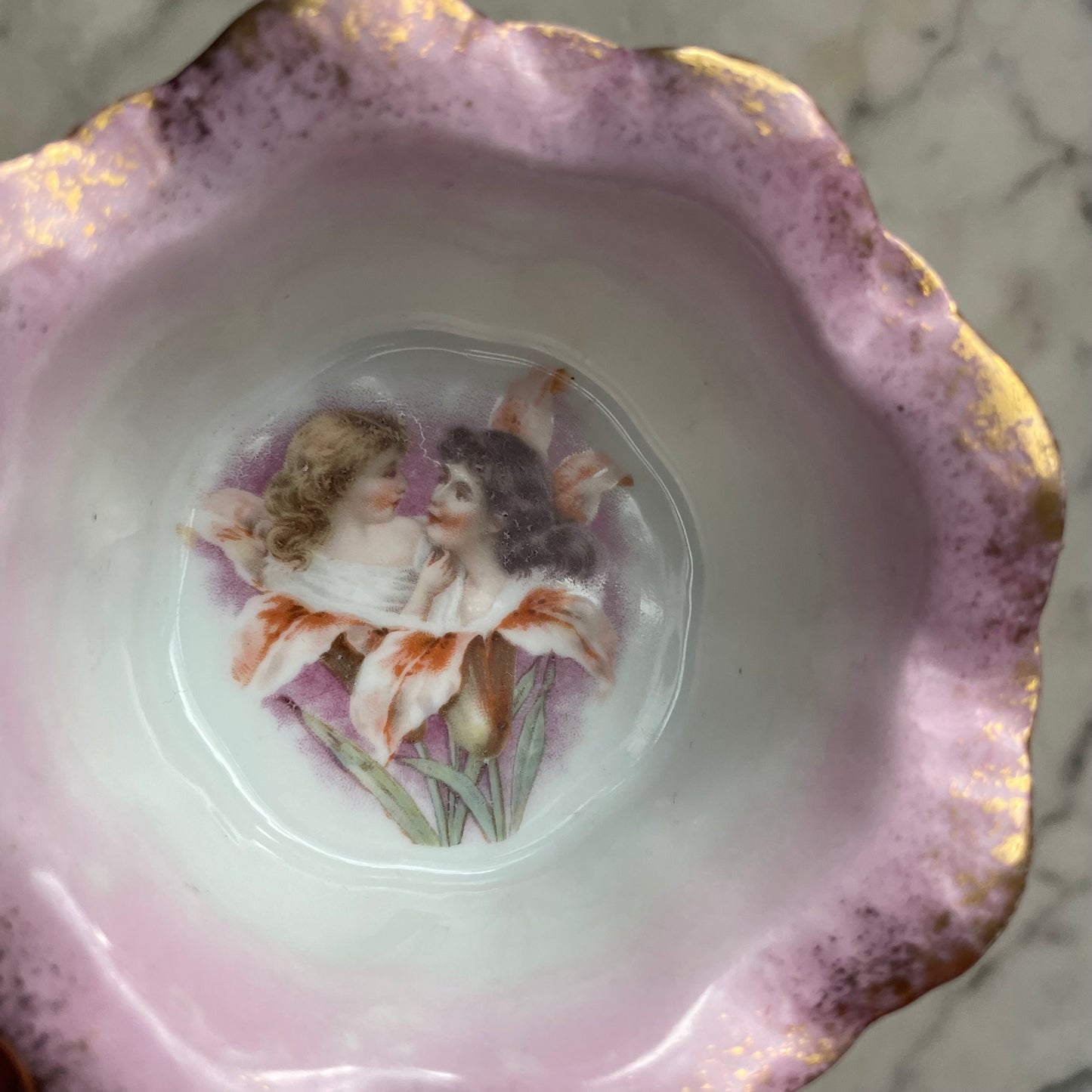 Antique Sapphic Dessert Cup loo