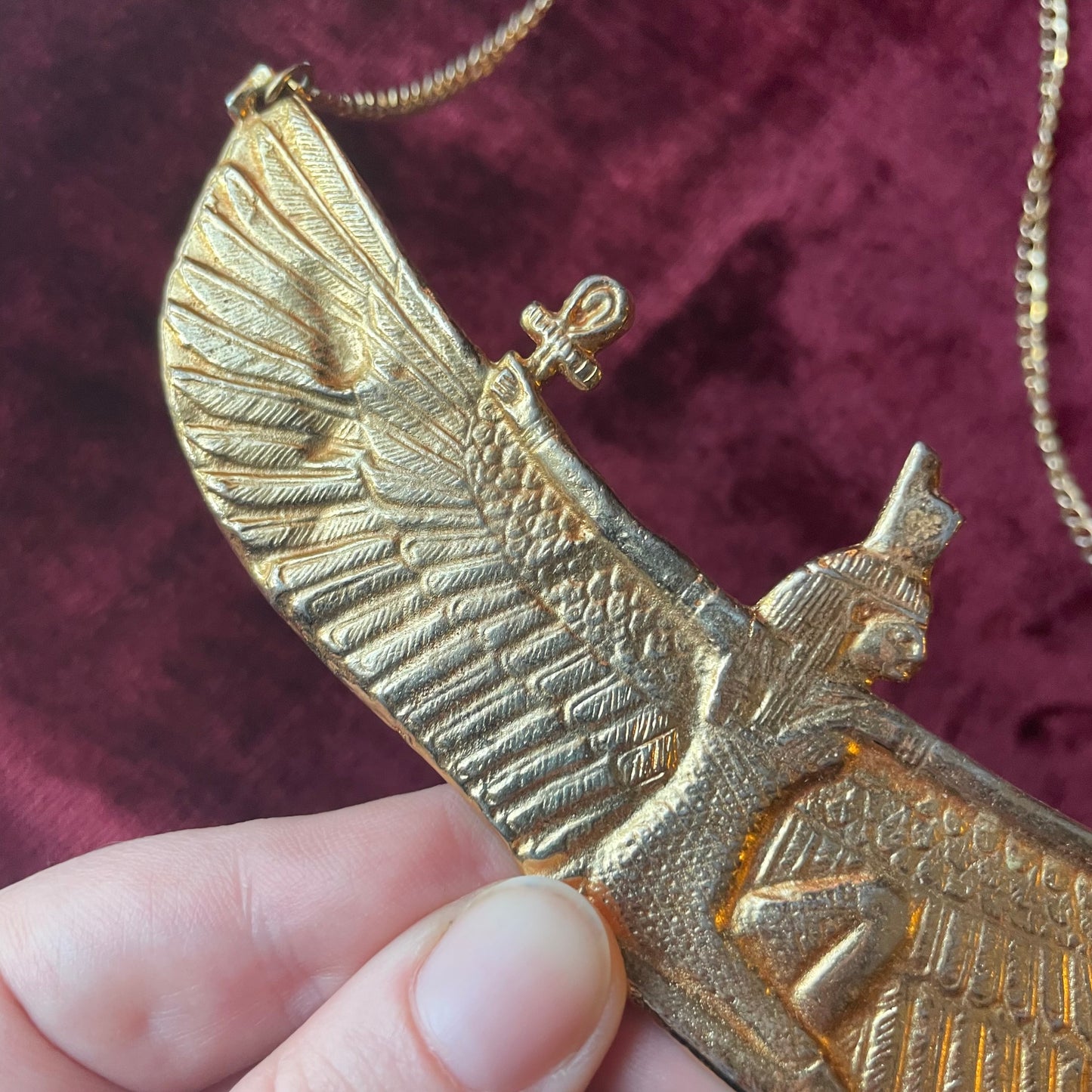 Vintage Isis Pectoral Necklace