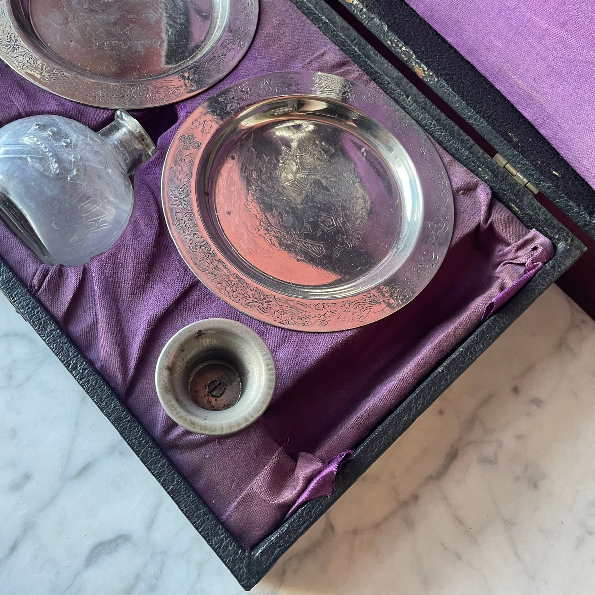 Antique Last Rites Kit