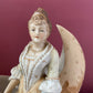 Victorian Bisque Figures with Crescent Moons