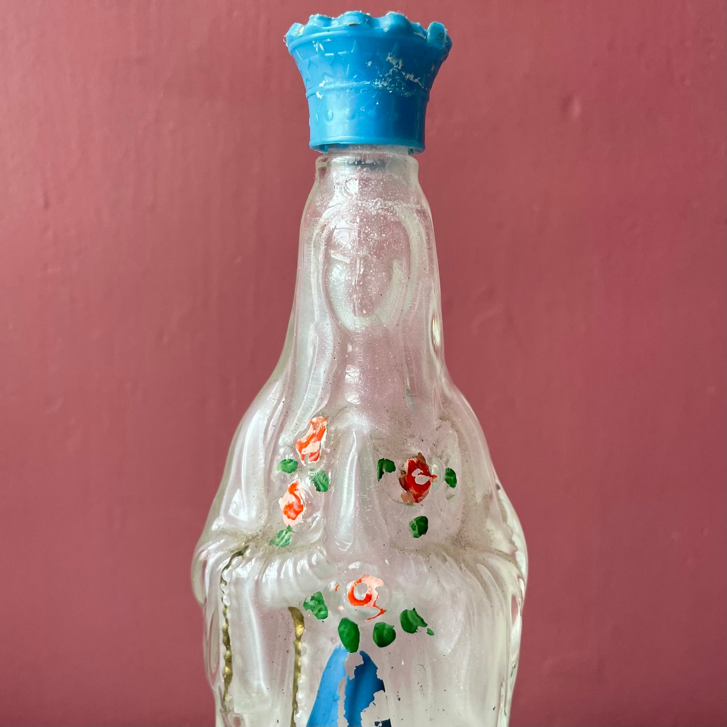 Notre Dame de Lourdes Holy Water Bottle