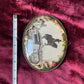 Antique Joan of Arc under Domed Glass