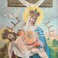 Mother of Sorrows | Victorian Lithograph Print