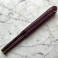 Victorian Burgundy Cockade Fan