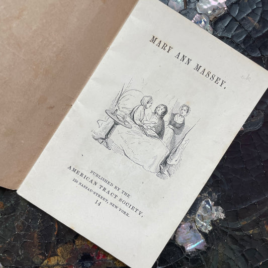 Victorian Mourning Chapbook | Mary Ann Massey