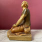 Joan of Arc at Prayer Chalkware Statue | New Art Wares
