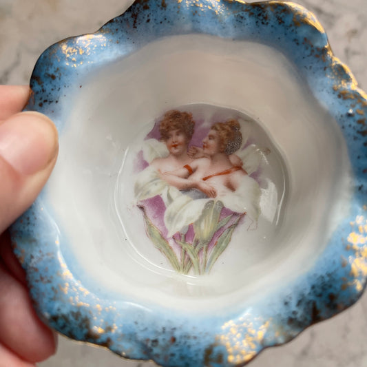 Antique Sapphic Dessert Cup