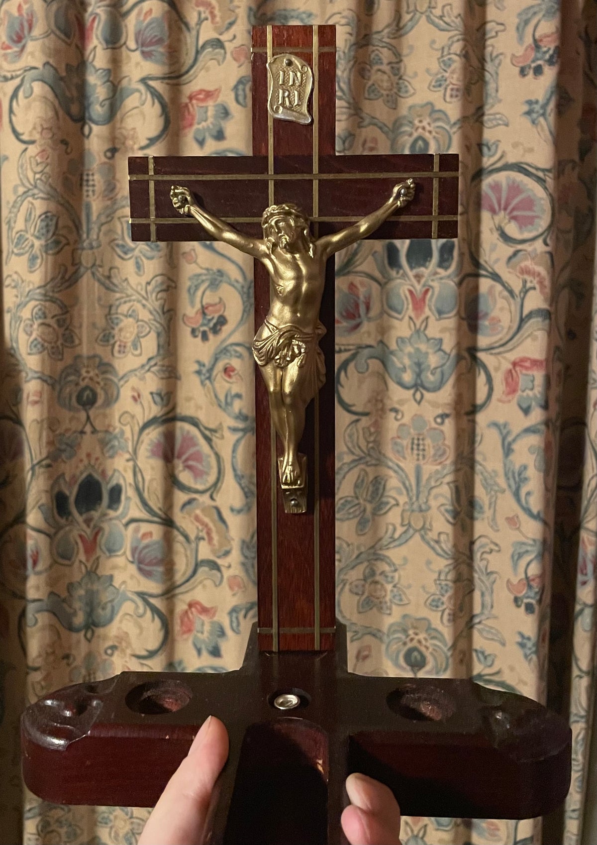 Vintage Last Rites Crucifix