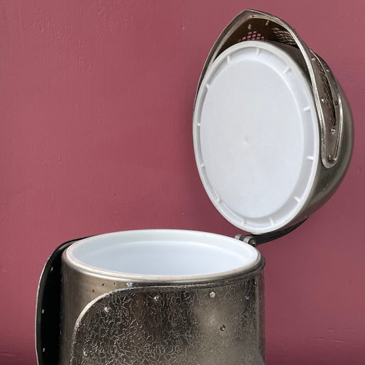 Knight’s Helmet Ice Bucket | Vintage Medievalcore | 1970s