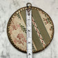 Antique Moth Specimen in Round Frame