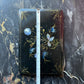 Victorian Mother of Pearl Inlaid Black Lacquer Folder