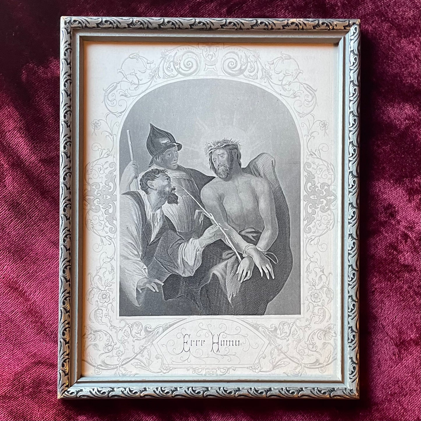 Ecce Homo | Antique Religious Engraving