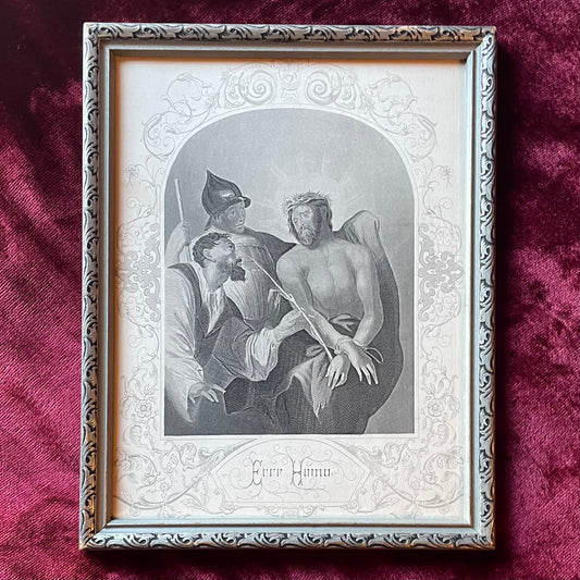 Ecce Homo | Antique Religious Engraving