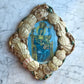 Vintage Madonna & Child in Shellwork Frame