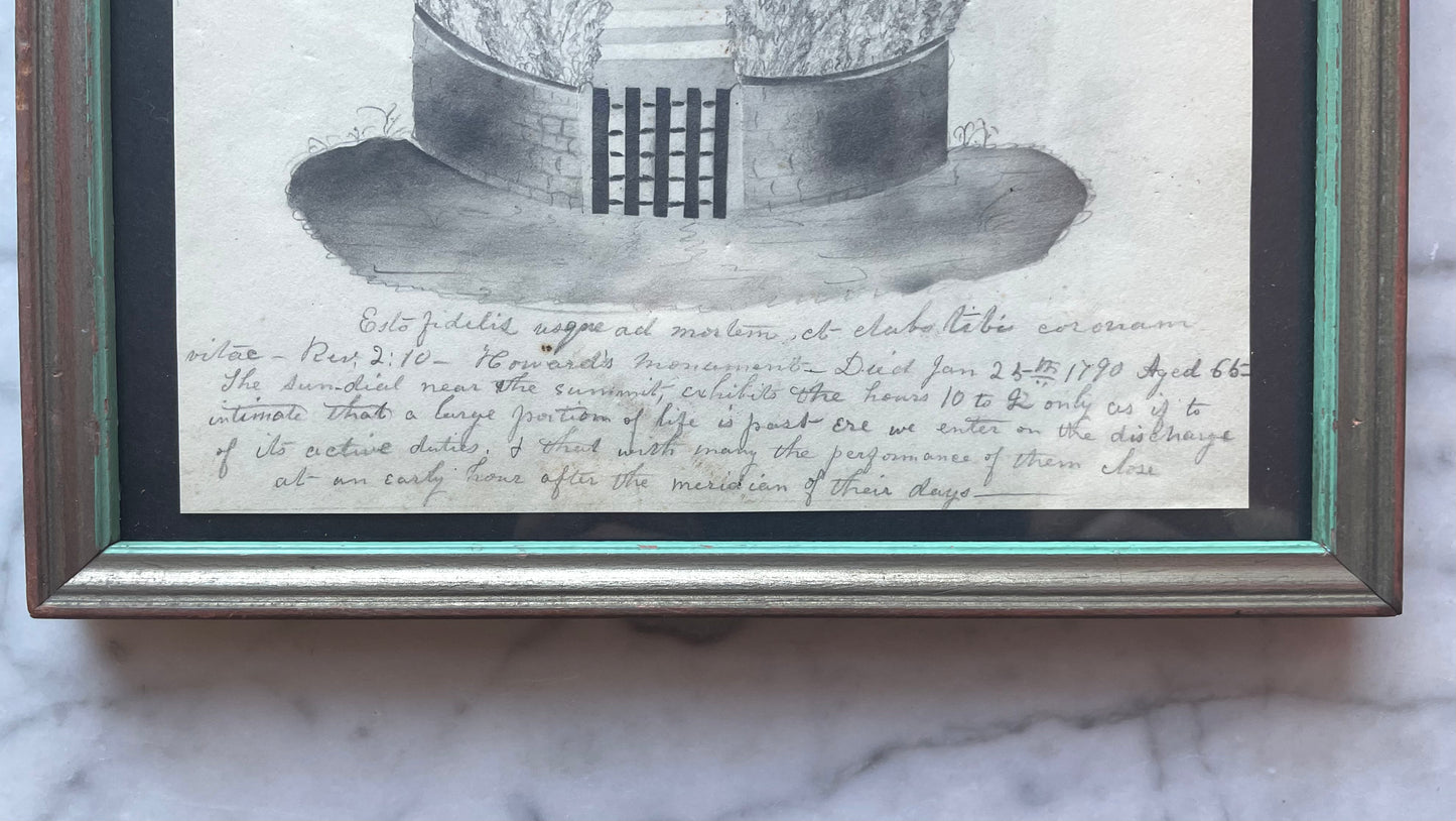John Howard Memorial Sketch