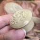 Victorian Celluloid Vanity Box with Contents