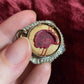Antique Tertiary Relic | Cloth Touched Relic of Teresa Couderc