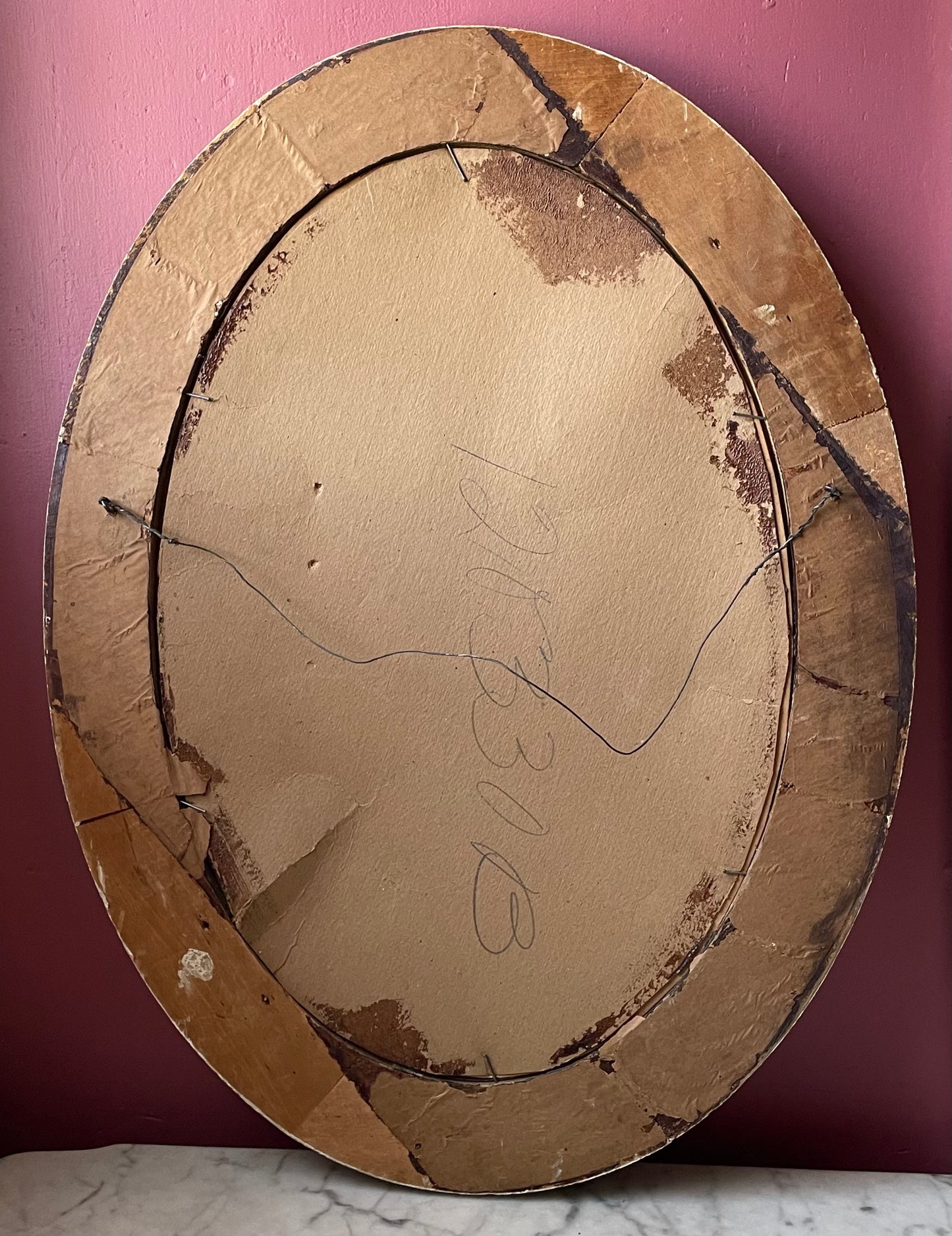 First Communion | Antique Solar Enlargement