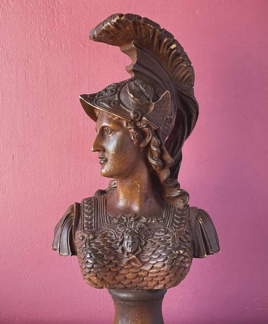 Vintage Bust of Pallas Athena