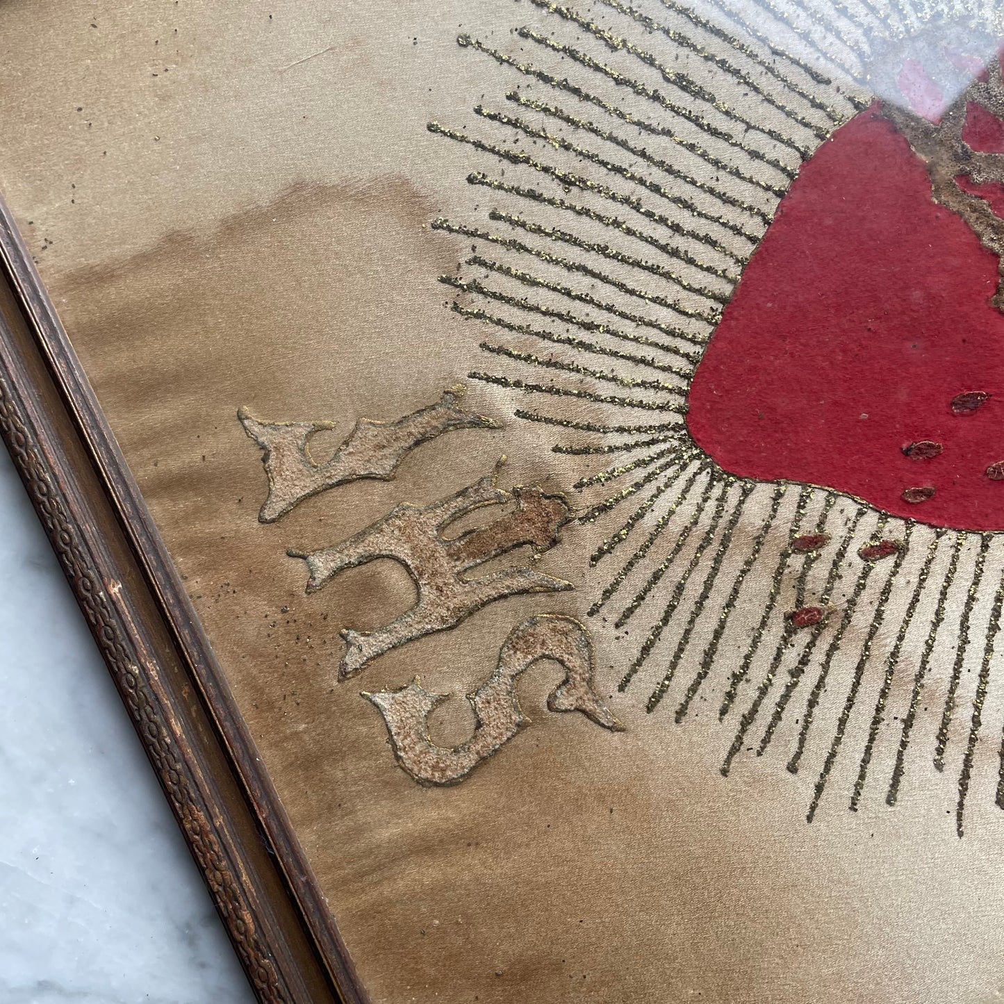 Antique Sacred Heart