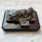 Victorian Paperweight | Child Asleep on a Cross