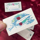 Early Victorian Hand Colored Calling Cards