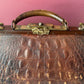 Antique Alligator Doctor Bag
