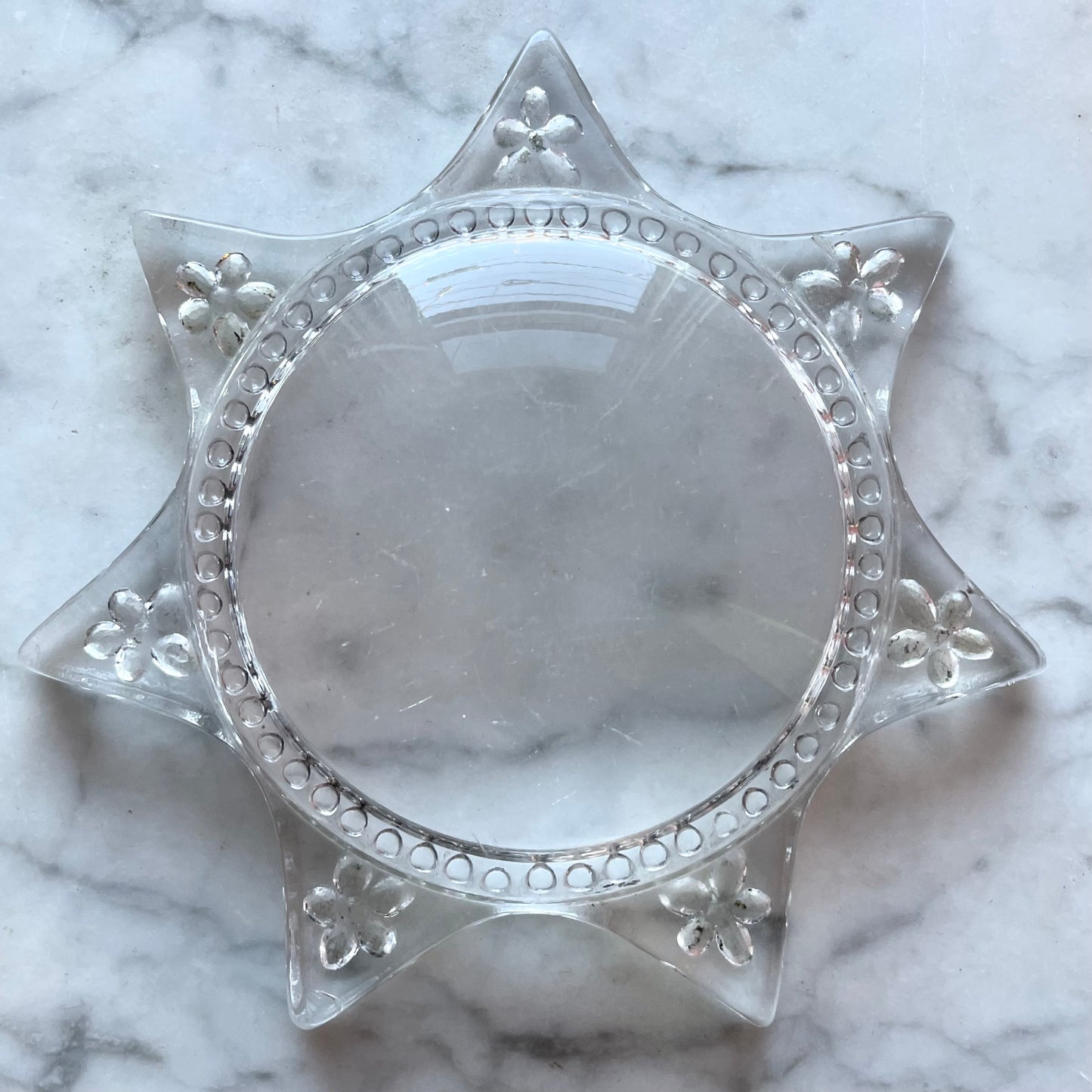 Victorian Magnifying Star Paperweight