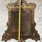 Victorian Ornate Brass Vanity Mirror