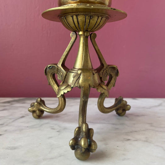 Victorian Claw Foot Candelabra
