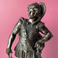 Victorian Cast Metal Warrior Figure