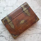 Antique Book Shaped Treen Box